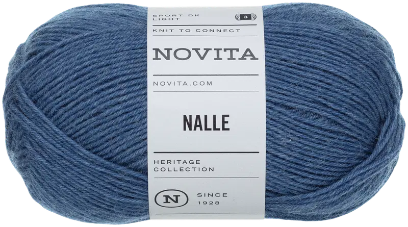 Novita Nalle 100克 160 牛仔蓝｜Novita Nalle 100g 160 farkku