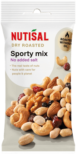 Nutisal Sporty Mix pähkinäsekoitus 60g