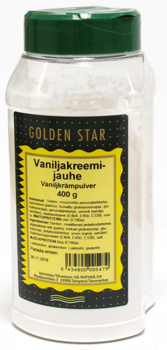 Golden Star 400g Vaniljakreemijauhe｜Golden Star 400克香草奶油粉
