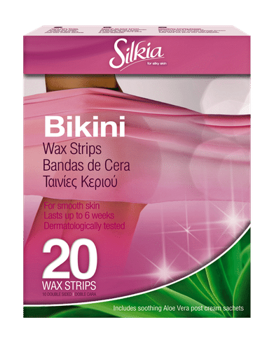 Silkia Bikini 20kpl kylmävahaliuska intiimialueelle