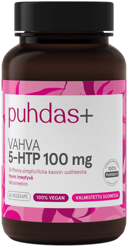 Puhdas+ 5-HTP 60 vegekaps