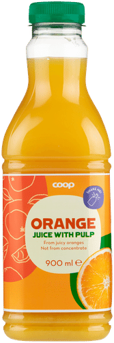 Coop appelsiinitäysmehu 900 ml｜Coop 全橙汁 900 ml