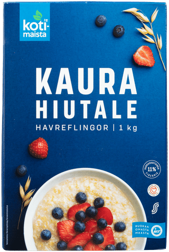 Kotimaista kaurahiutale 1 kg｜Kotimaista 燕麦片 1 kg