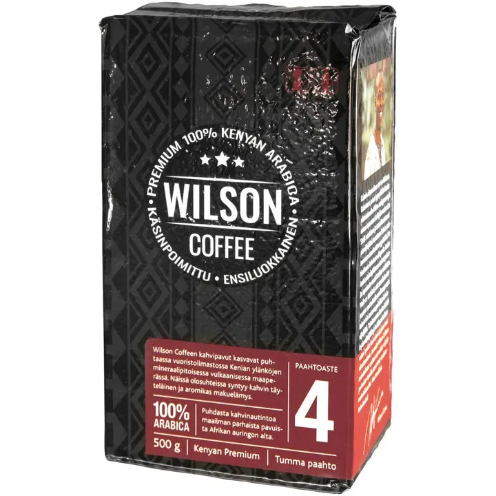 Wilson Coffee 500g SJ100% Kenian arabica Tumma paahto｜Wilson Coffee 500 克 SJ100% 肯尼亚阿拉比卡深度烘焙
