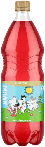 Muumi 森林草莓无糖汽水（塑料瓶） 1,5 L