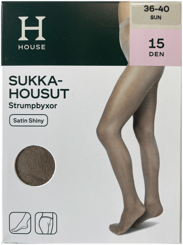 House 缎面亮光15丹尼连裤袜 日光色 40-44码