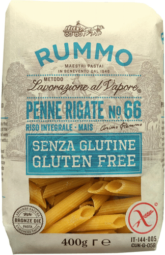 Rummo 无麸质笔管面 pasta 66号 400g｜Rummo Gluteeniton penne rigate pasta no 66 400g
