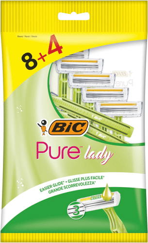 BiC Pure 3 Lady刀头8+4片装