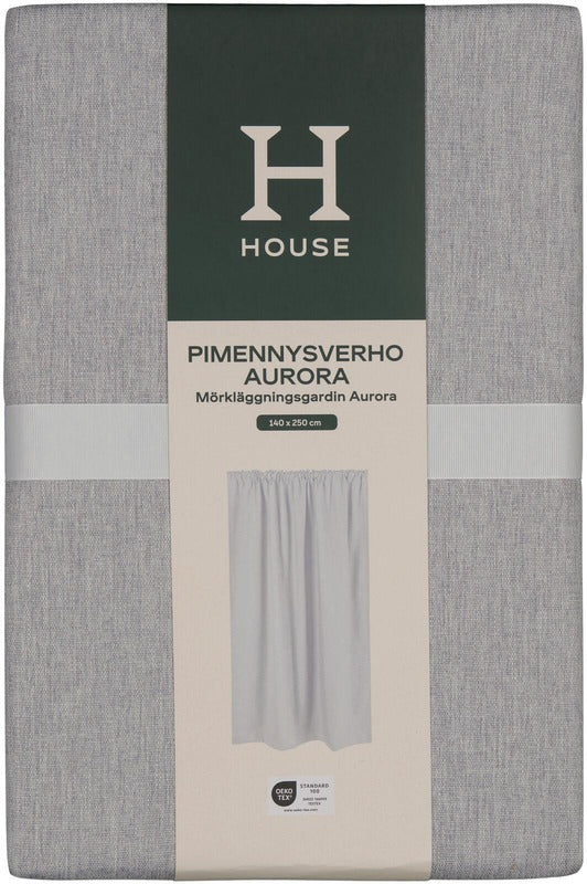 House 遮光窗帘 Aurora 140 x 250 厘米 浅灰色