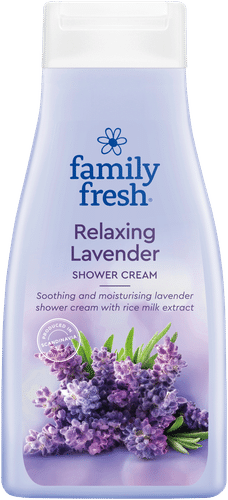Family Fresh 薰衣草舒缓沐浴露 500ml｜Family Fresh Relaxing Lavender shower cream suihkusaippua 500ml