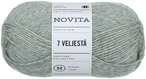 Novita 7 Veljestä 毛线 100克 石头 043
