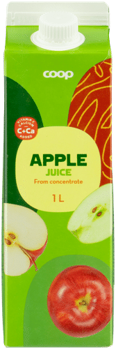 Coop 苹果汁+钙 1l