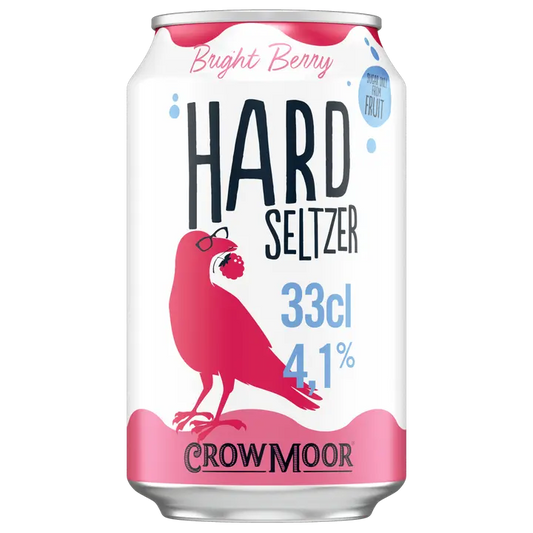 Crowmoor Vodka Spritz Bright Berry 4,1% tölkki 0,33L｜Crowmoor 伏特加雪碧明亮浆果 4.1% 罐装 0,33L