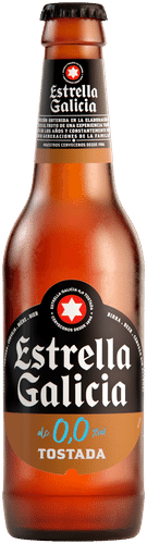 Estrella Galicia Tostada 0,0 % -til, 0,33 l plo