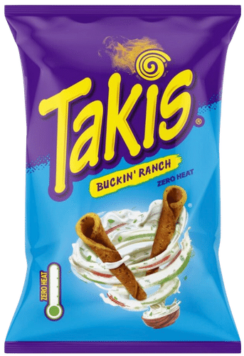 Takis Buckin´ Ranch玉米零食 100 g｜Takis Buckin´ Ranch maissisnacks 100 g