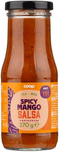 Coop salsakastike hot mangolla 270 g