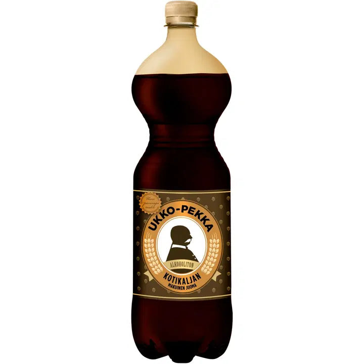 Ukko-Pekka kotikaljan makuinen hiilihapollinen juoma 1,5 l｜Ukko-Pekka 带有自制饮品味道的碳酸饮料 1,5 l