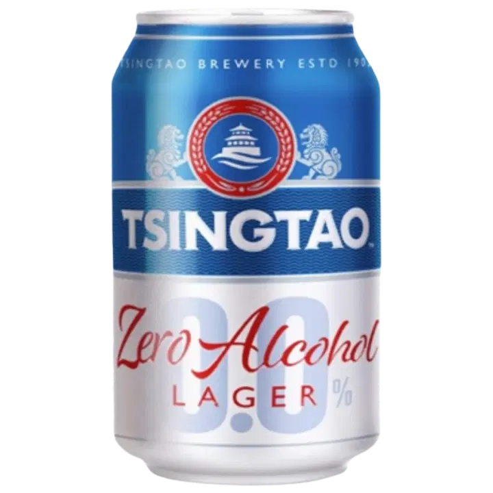 Tsingtao Zero Alcohol Lager 0,0%｜Tsingtao 0度饮品 0.0%