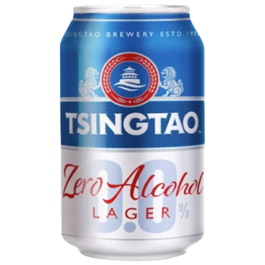 Tsingtao Zero Alcohol Lager 0,0%｜Tsingtao 0度饮品 0.0%