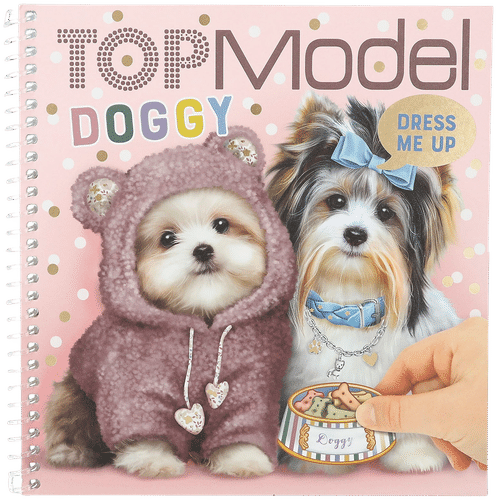 TOPModel Dress Me Up贴纸书 狗狗