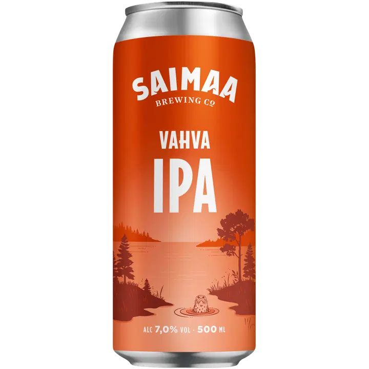 Saimaa Vahva IPA 7,0% olut 0,5l tölkki｜Saimaa 烈性 IPA 7.0% 饮品 0.5l 罐装