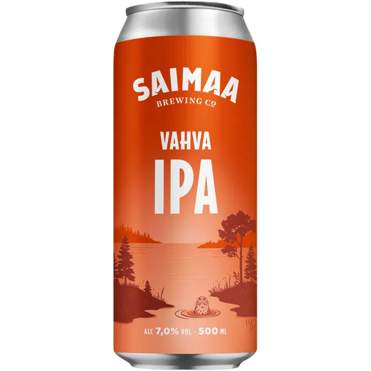 Saimaa Vahva IPA 7,0% olut 0,5l tölkki｜Saimaa 烈性 IPA 7.0% 饮品 0.5l 罐装