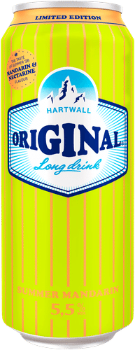 Hartwall Original Long Drink Summer Mandarin 5,5% 0,5 l