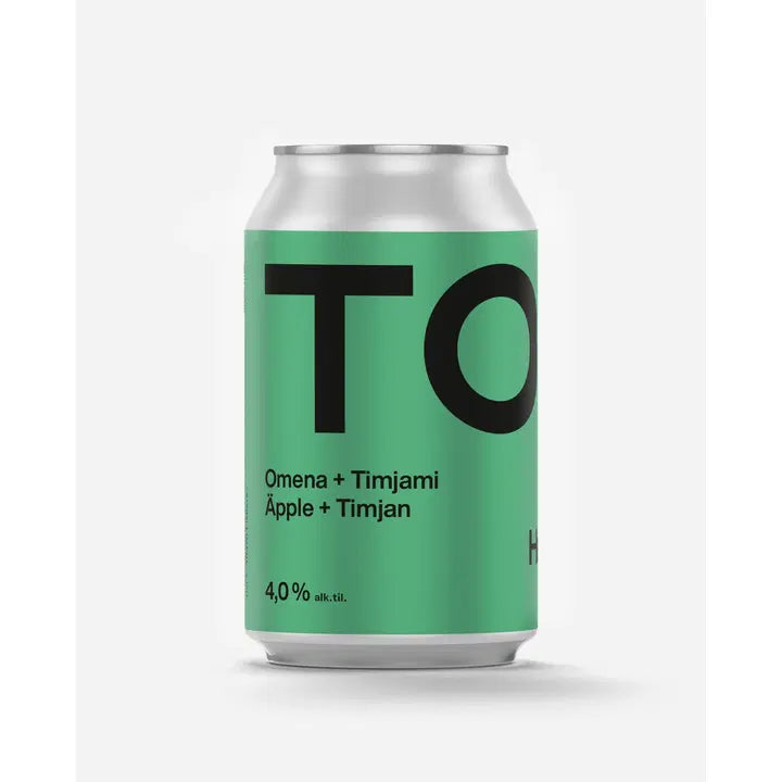 Tosi Hard Seltzer Long Drink Omena-Timjami 4,0% 33cl tölkki｜Tosi Hard Seltzer 苹果百里香长饮 4.0% 33cl 罐装