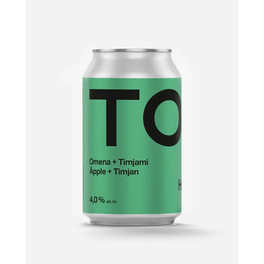 Tosi Hard Seltzer Long Drink Omena-Timjami 4,0% 33cl tölkki｜Tosi Hard Seltzer 苹果百里香长饮 4.0% 33cl 罐装