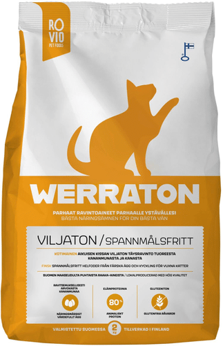 Werraton Grain-Free cat food 2 kg