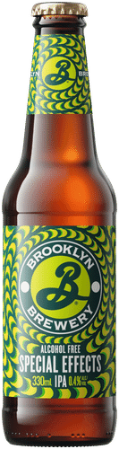 Brooklyn Special Effects IPA 无醇麦芽饮料 0.4% 玻璃瓶 0,33 L｜Brooklyn Special Effects IPA alkoholiton olut 0,4 % lasipullo 0,33 L