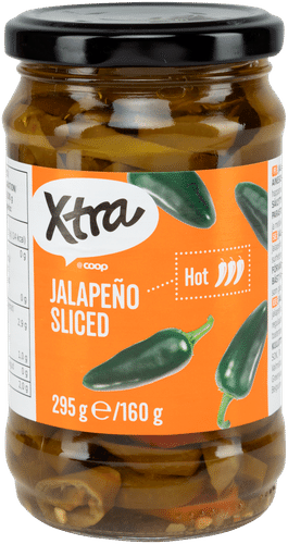 Xtra jalapenoviipaleet 295/160 g