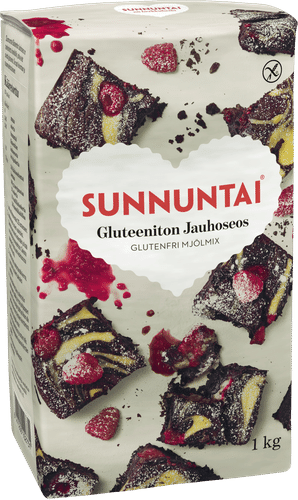 Sunnuntai 1kg gluteeniton jauhoseos｜Sunnuntai 1公斤无麸质面粉混合物