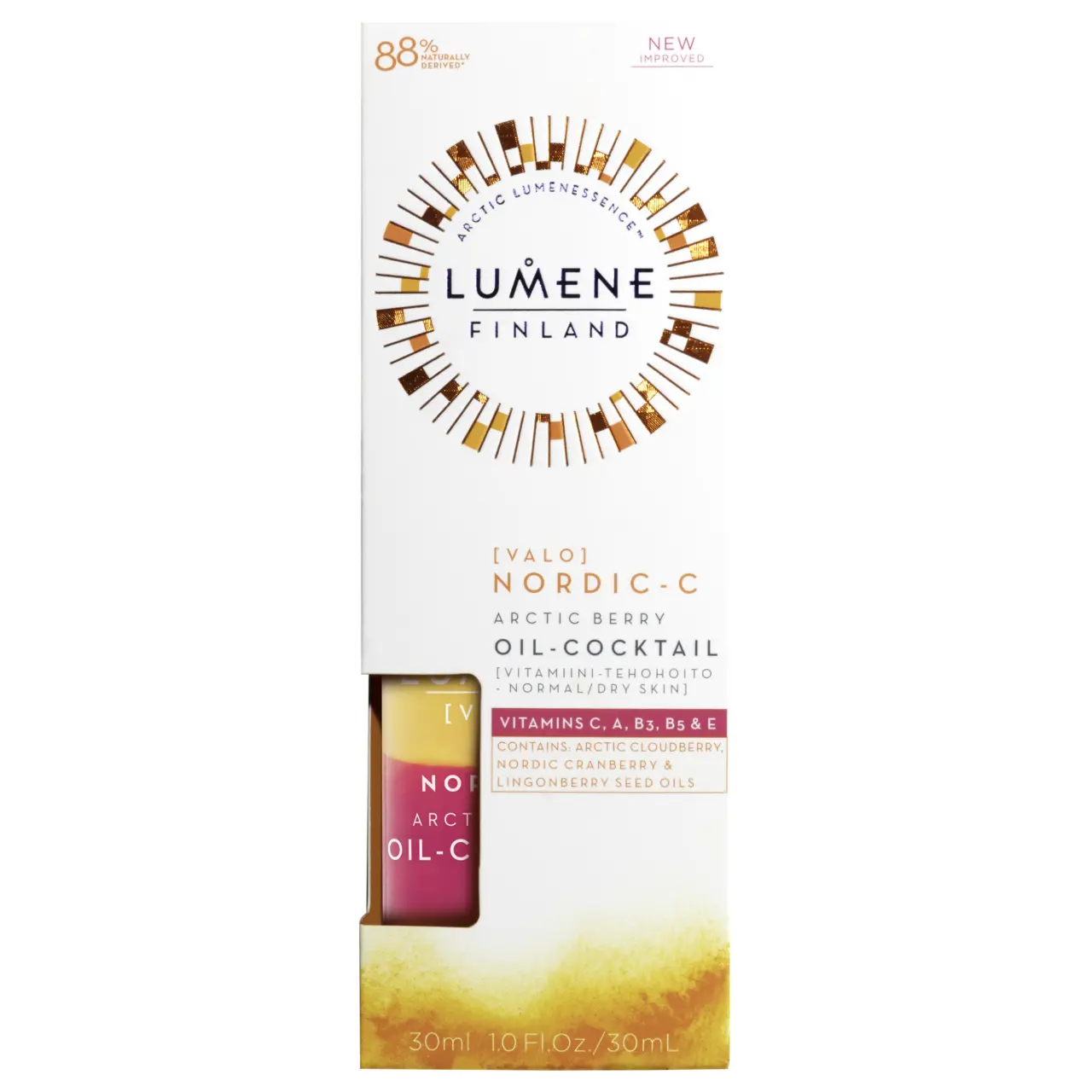 Lumene 北极芸莓VC 亮白 鸡尾酒精华油30ml