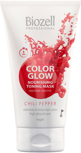 Biozell Color Glow 护理型调色面膜 辣椒红 150ml