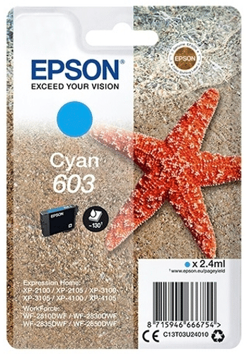 Epson 603墨水盒青色