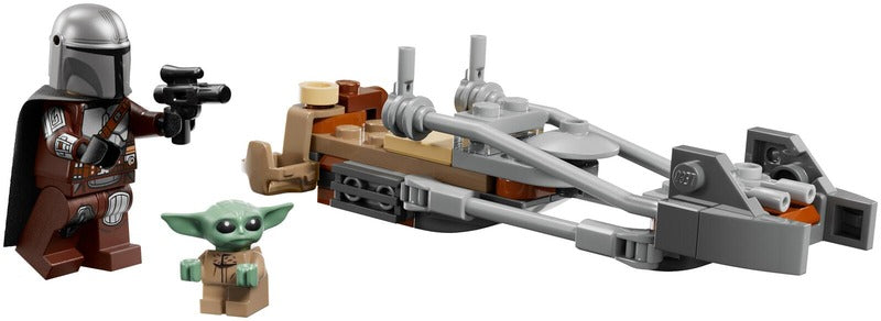 LEGO 曼达洛人与古古飞梭摩托｜LEGO® Star Wars TM 75436 Mandalorialaisen ja Grogun kiituripyörä