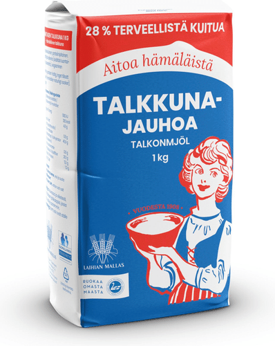 Rantanen Talkkunajauho 1 kg｜Hämäläinen Rantanen炒麦粉 1 kg