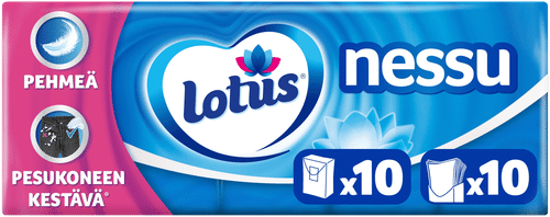 Lotus 尼斯手帕纸便携装 10x10 kpl