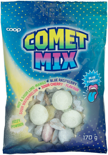 Coop Comet Mix混合糖果 170 g
