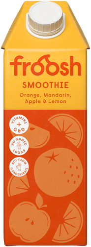 Froosh Smoothie Appelsiini, Mandariini, Omena & Sitruuna 750 ml｜Froosh 橙子、柑橘、苹果和柠檬冰沙 750 ml