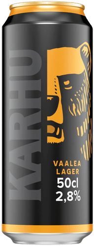 Karhu 麦芽饮品 2.8% vol 罐装 0,5 L