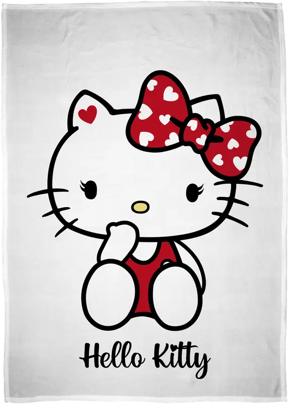 Hello Kitty 毛毡 100x140 cm
