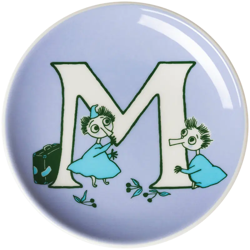Moomin Arabia 姆明迷你盘10.5厘米 M｜Moomin Arabia Muumi mini lautanen 10,5cm M