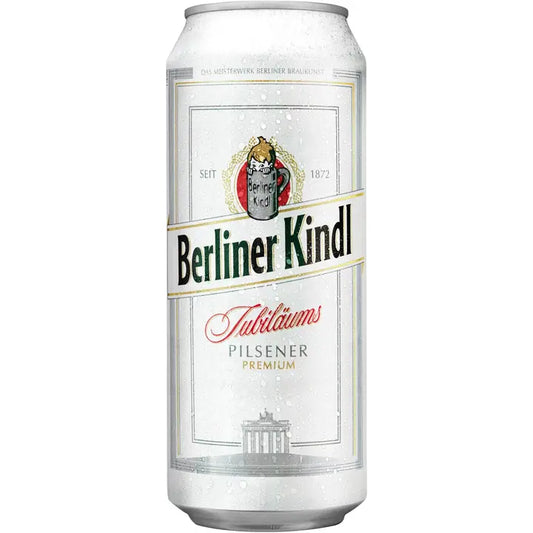 Berliner Kindl Jubiläums Pilsener 0,5 l olut tlk｜Berliner Kindl Jubiläums 比尔森饮料 0.5 升 饮料 tlk