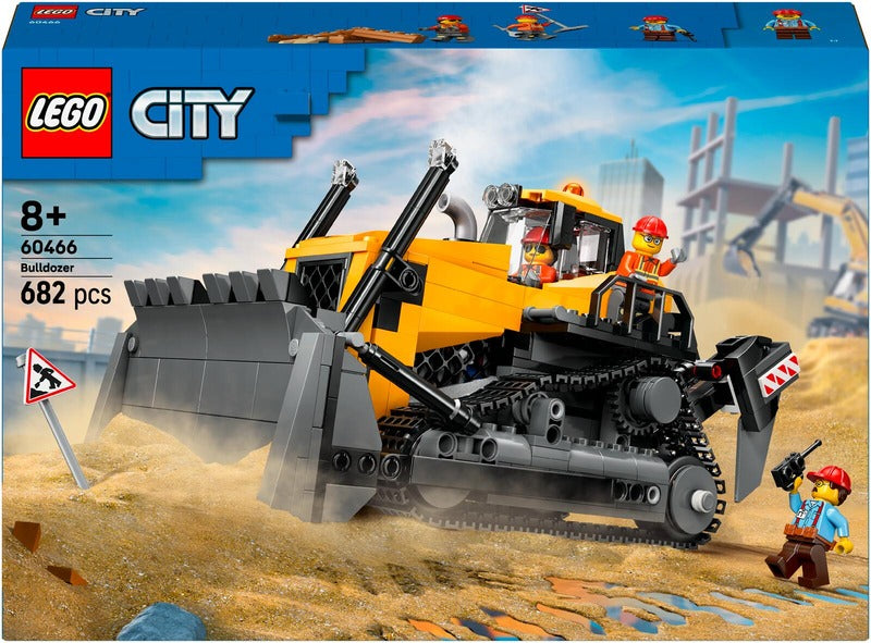 LEGO 黄色推土机｜LEGO® City 60466 Keltainen puskutraktori