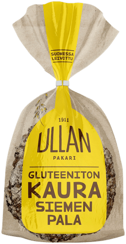 Ullan Pakari Gluteeniton Kaurasiemenpala 270g｜Ullan Pakari 无麸质燕麦籽粒面包块 270g