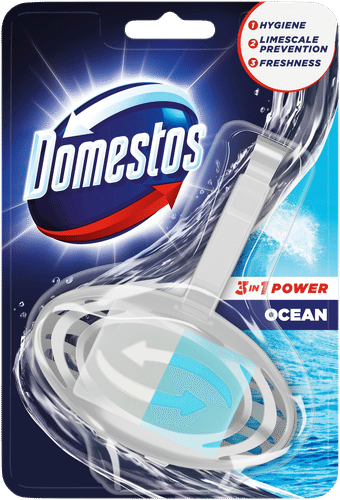 Domestos 3合1海洋清新马桶清新剂 1x35g