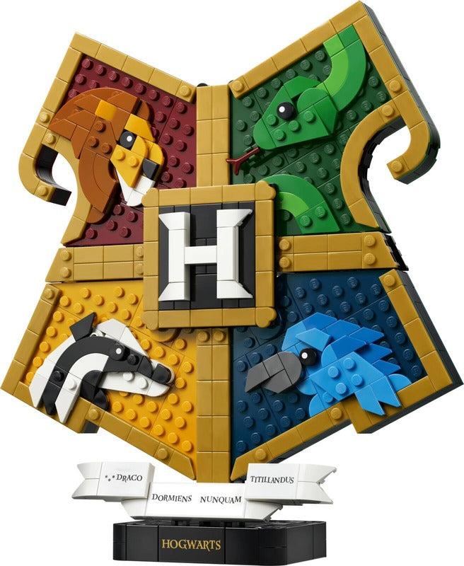 LEGO 霍格沃茨学院徽章｜LEGO® Harry Potter TM 76462 Tylypahkan tuvan vaakuna
