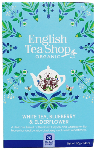 English Tea Shop 有机白茶 蓝莓接骨木花 20袋 40g